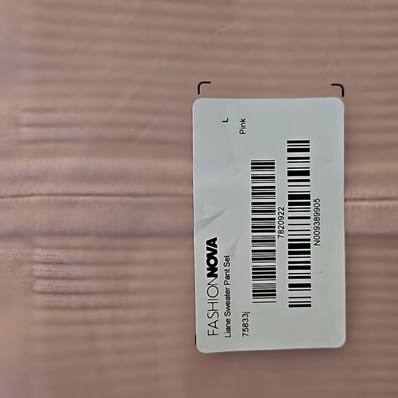 Sweater Pant Set - Pink Size Large - Picture 10 of 12